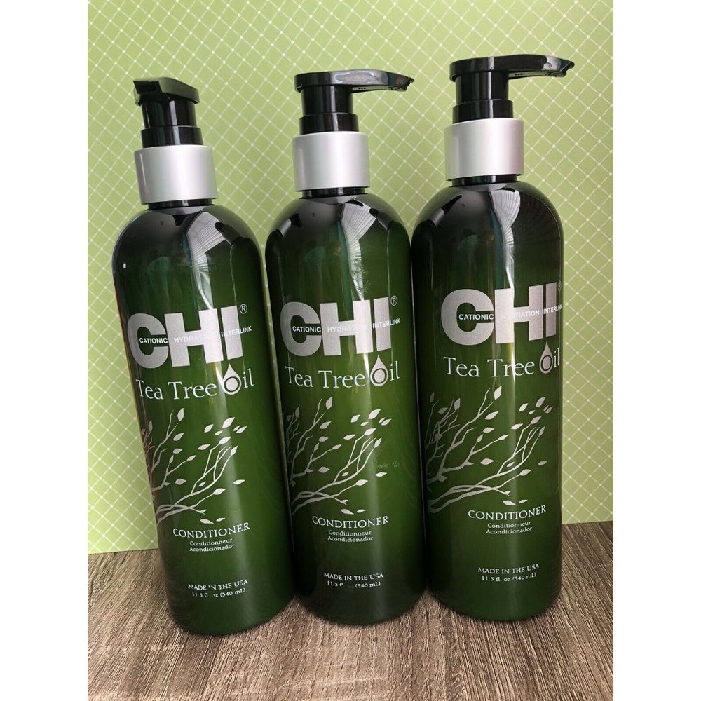 (3 Pack) CHI Tea Tree Oil Conditioner 11.5 oz each